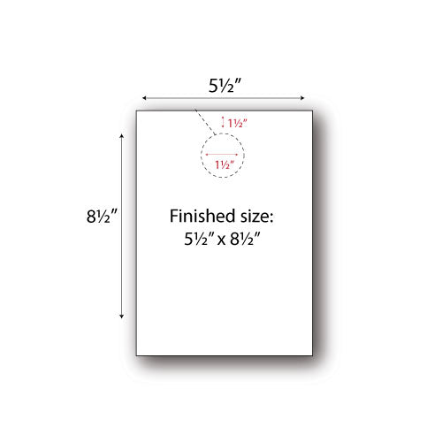 Print Your Own 2-up Jumbo Door Hangers - 250pk