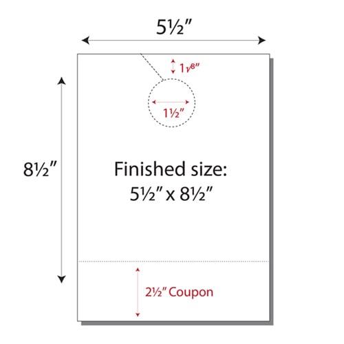 Print Your Own 2-up Jumbo Door Hangers with Coupon - 250pk
