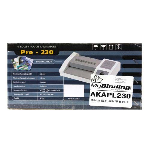 Pro-Lam 230 9" Laminator by Akiles