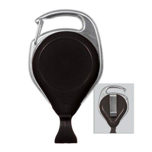 Pro-Reel Carabiner Style Badge Reel with Belt Clip