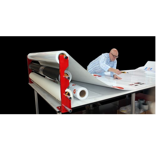 Pro-Tabletop Work Table Mountable Roll Holder Applicator