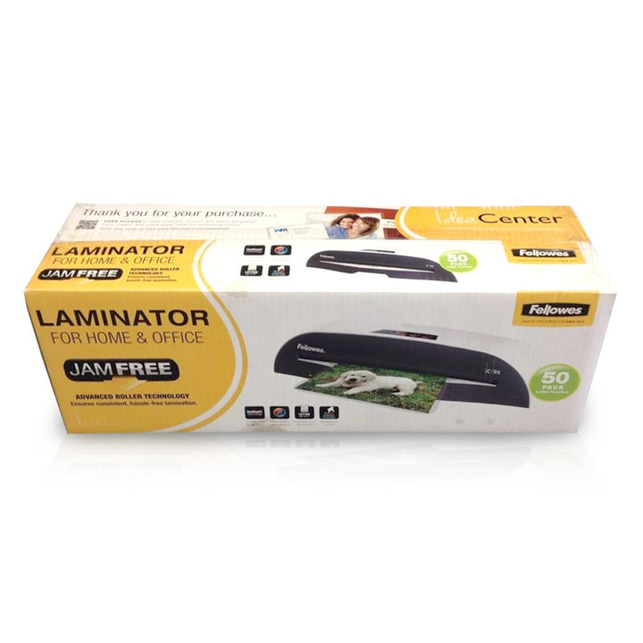 Fellowes 9 Inch Jam Free Laminator with FREE Pouch Starter Kit - 5720901