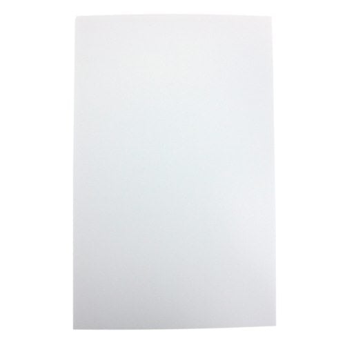 White ProSeal 11.5" x 17.5" Clear Gloss Mounting/Laminating Pouch Boards - 10pk