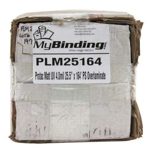 Protac Matt UV 4.0mil 25.5" x 164' PS Overlaminate