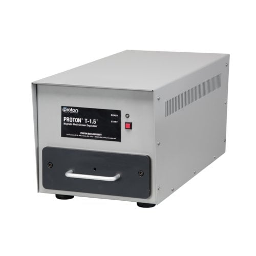 Proton T-1.5 Automatic Drawer-Style Hard Drive and Magnetic Media Degausser