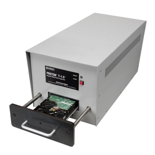 Proton T-1.5 Automatic Drawer-Style Hard Drive and Magnetic Media Degausser