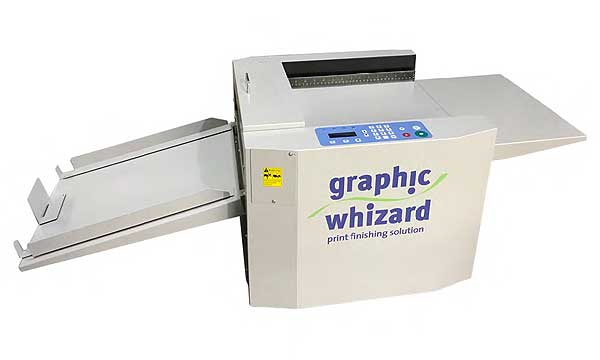 Graphic Whizard PT-331S Tabletop Semi-Automatic Creaser and Accessories