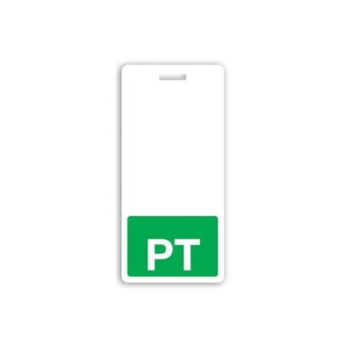 PT Badge Buddies (Green Bar/White Text) - 25pk