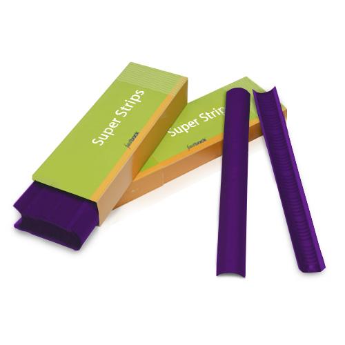 Purple 11" Medium Powis Parker Fastback Super Strips (400/Case) - 56MFBPURPLE