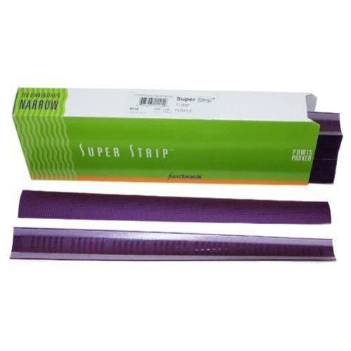 Purple 11" Narrow Powis Parker Fastback Super Strips (500/Case) - 56NFBPURPL