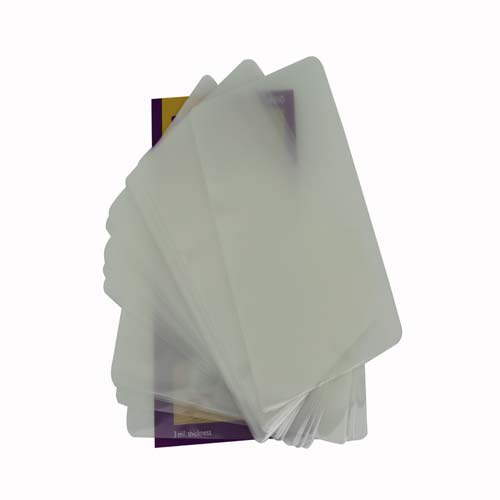Purple Cows 3" x 5" 3mil Laminating Hot Pockets Pouches - 20pk