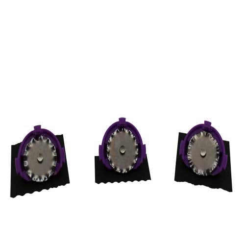 Purple Cows Click Pinking Blades Pack - 3/PK