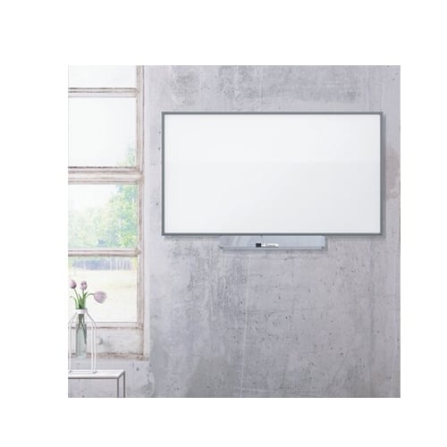 Quartet Silhouette Total Erase 39" x 22" Whiteboard With Silver Aluminum Frame