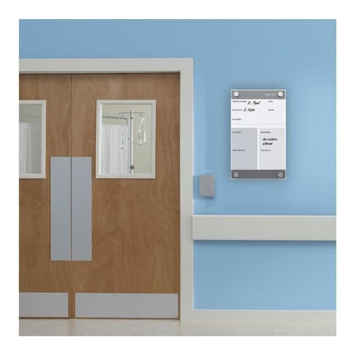 Quartet Infinity 11" x 17" Customizable Magnetic Glass Dry-Erase Board