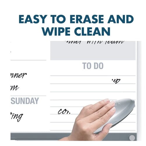 Quartet Infinity 11" x 17" Customizable Magnetic Glass Dry-Erase Board