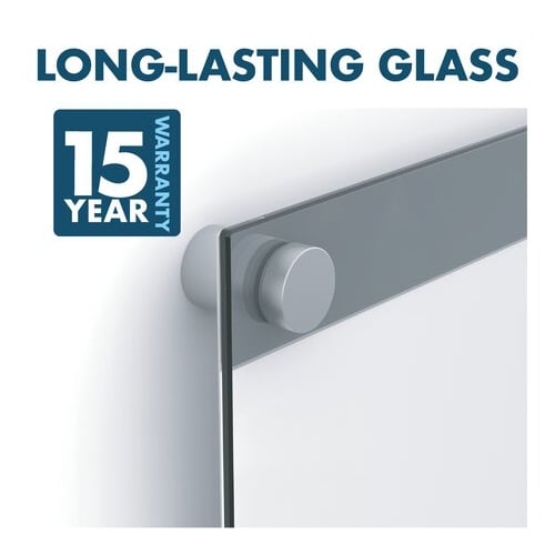 Quartet Infinity 18" x 24" Customizable Magnetic Glass Dry-Erase Board