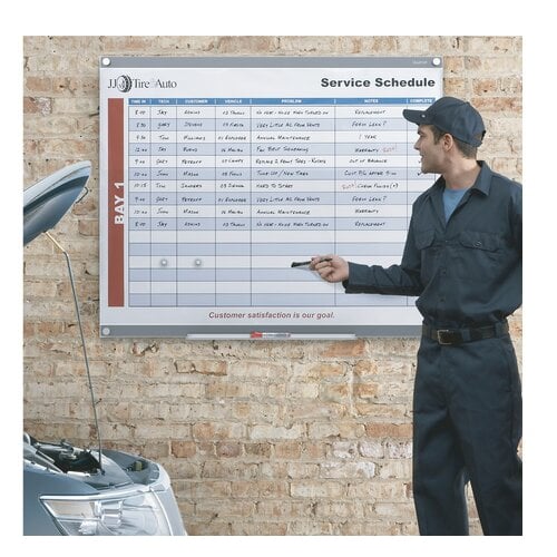 Quartet Infinity 18" x 24" Customizable Magnetic Glass Dry-Erase Board
