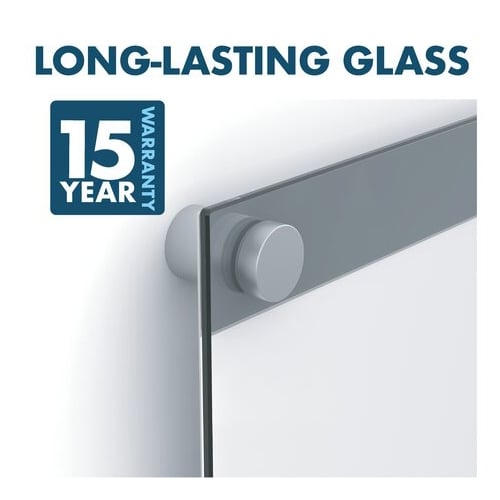 Quartet Infinity 36" x 24" Customizable Magnetic Glass Dry-Erase Board
