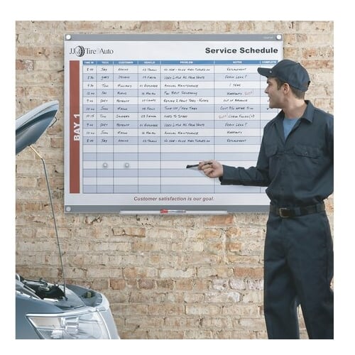 Quartet Infinity 36" x 24" Customizable Magnetic Glass Dry-Erase Board