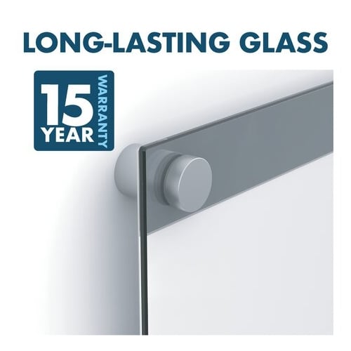 Quartet Infinity 48" x 36" Customizable Magnetic Glass Dry-Erase Board