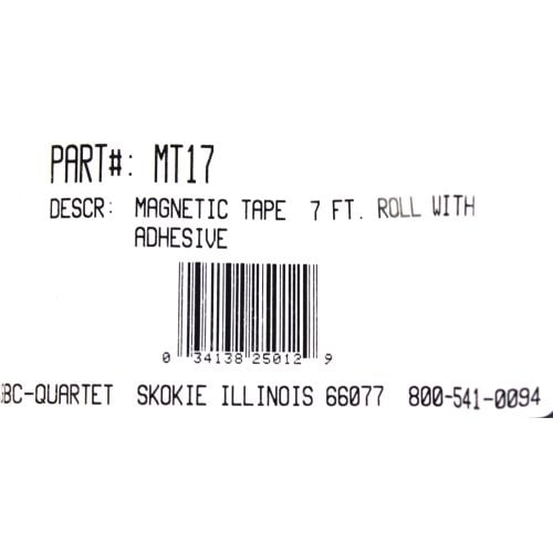 Quartet 1/2" Wide Magnetic Tape - MT17