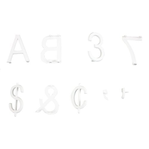 Quartet 1" Characters for Felt Letter Boards - 4423