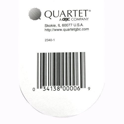 Quartet 12" Long Bulletin Bar II with Black Plastic Frame - Clearance Sale