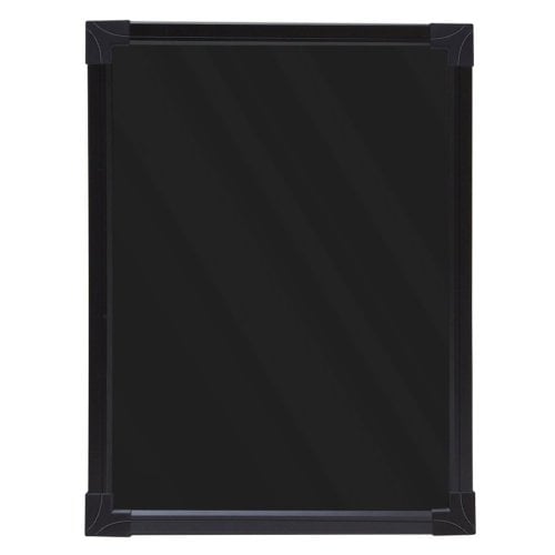 Quartet 17.3" x 13" Black LED Wet/Dry-Erase Board (Battery Operated) - BLED440