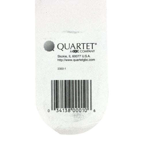 Quartet 18" Long Bulletin Bar II with Black Plastic Frame - 2350-1