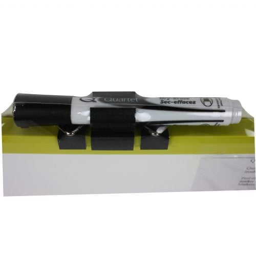 Quartet 48" x 36" Industrial Magnetic Whiteboard with Yellow Aluminum Frame- 724126