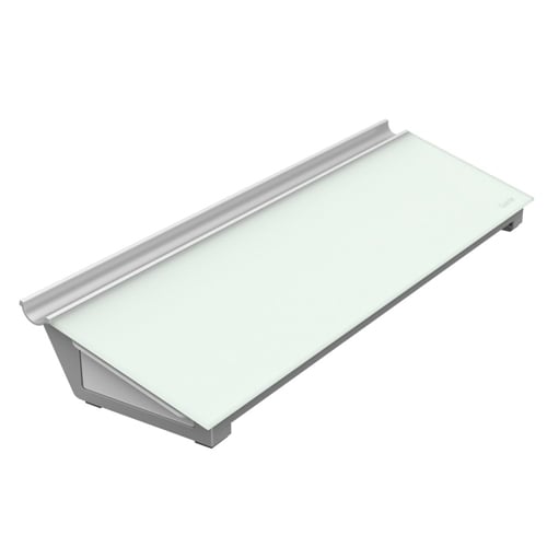 Quartet 18" x 6" Glass Dry-Erase Desktop Computer Pad - GDP186
