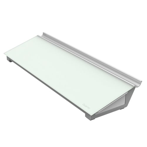 Quartet 18" x 6" Glass Dry-Erase Desktop Computer Pad - GDP186