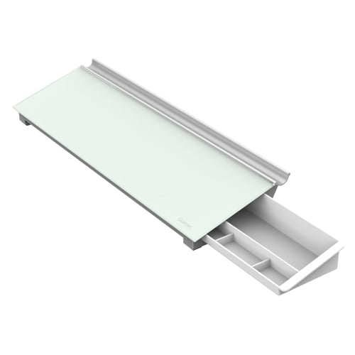 Quartet 18" x 6" Glass Dry-Erase Desktop Computer Pad - GDP186