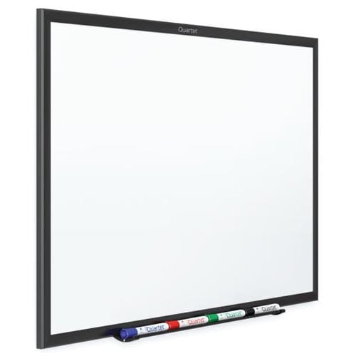 Quartet 2' x 1.5' Standard Magnetic Whiteboard with Black Frame - SM531B