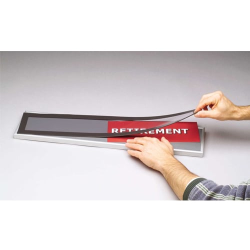 Quartet 23" x 5" Matrix Enclosed Header Sign - S2305