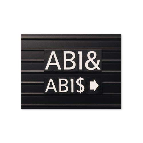 Quartet 3/4" Characters for Magnetic Letter Boards - M3/4