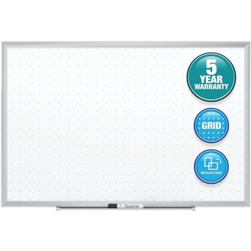 Quartet 3' x 2' Classic Total Erase Whiteboard with Aluminum Frame - STE533