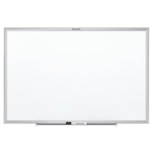 Quartet 3' x 2' Standard Magnetic Whiteboard with Silver Frame - SM533