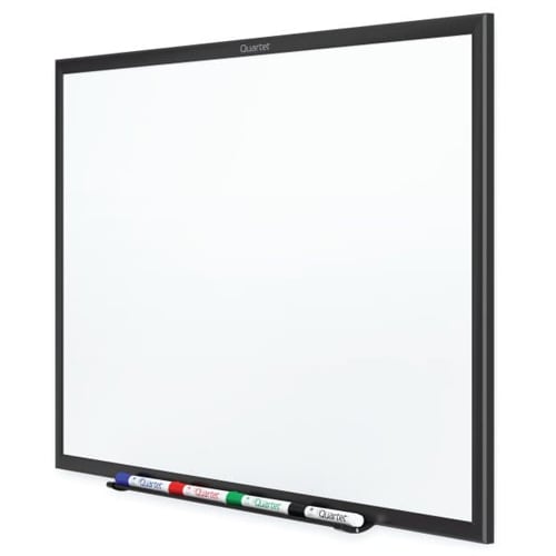 Quartet 3' x 2' Standard Magnetic Whiteboard with Black Frame - SM533B