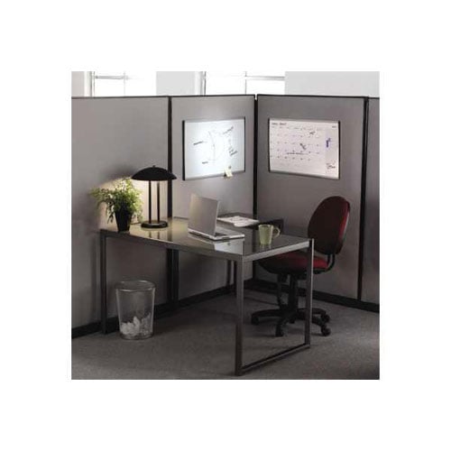 Quartet 30" x 18" ARC Magnetic Cubicle Whiteboard - ARC3018