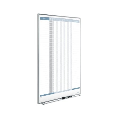 Quartet 34" x 23" 36-Name Matrix In/Out Board - QRT-33705