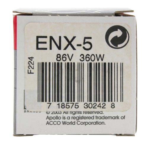 Quartet 360Watt LongLife Overhead Projector Lamp - VA-ENX-5B