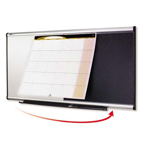 Quartet 4' x 2' Prestige 3-In-1 Combination Board - CBD544A