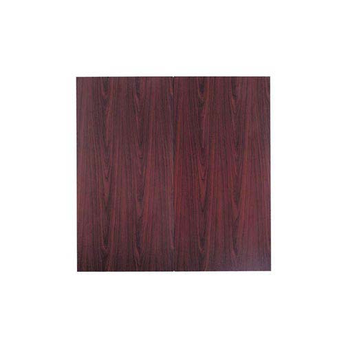 Quartet 4' x 4' Mahogany Laminate Conference Room Cabinet - 878