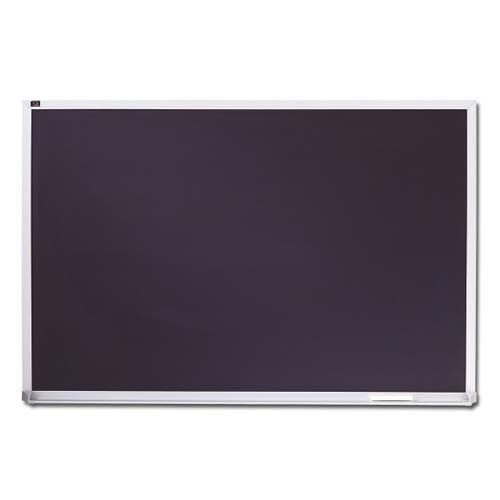 Quartet 4' x 8' Standard Black Classroom Chalkboard - ECA408B
