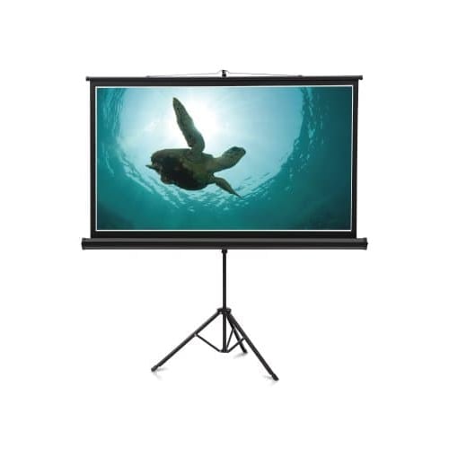 Quartet 52" x 92" Wide Format Projection Screen - Tripod Base - QRT-85568