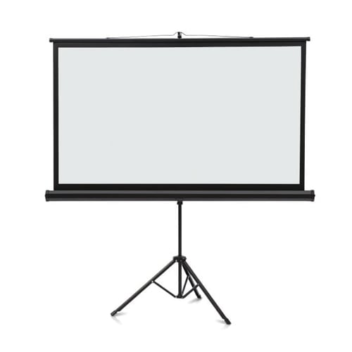 Quartet 52" x 92" Wide Format Projection Screen - Tripod Base - QRT-85568