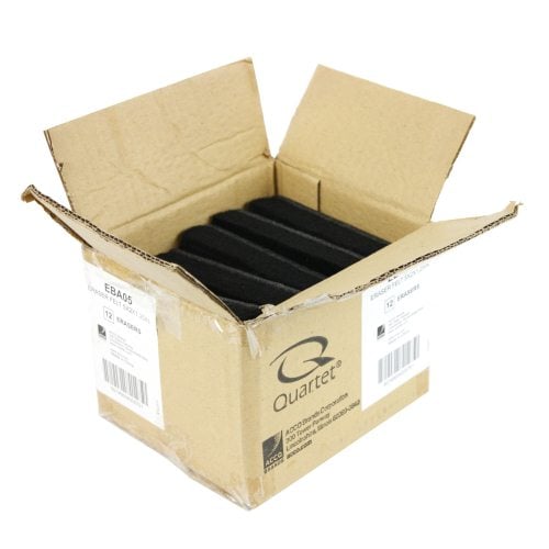Quartet 5" x 2" x 1.25" BoardGear Felt Chalk Eraser - Clearance Sale