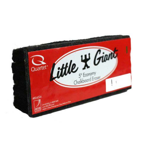 Quartet 5" x 2" x 1" BoardGear Felt Chalk Eraser - 804526 - Clearance Sale