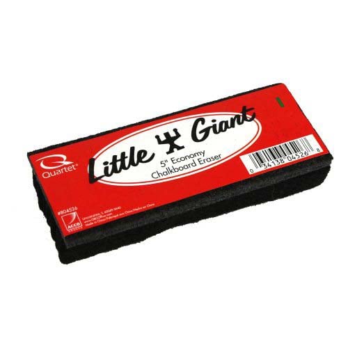 Quartet 5" x 2" x 1" BoardGear Felt Chalk Eraser - 804526 - Clearance Sale